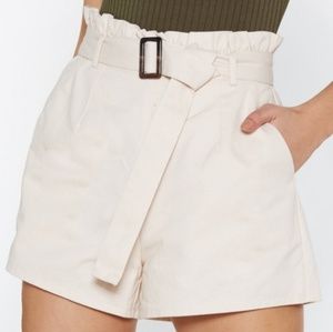 Cute Paperbag Shorts- Never Worn!!